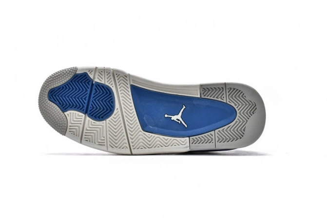 MaikeSneakers Blue Jordan Air 4 (2012) Military 308497-105 Retro 0803